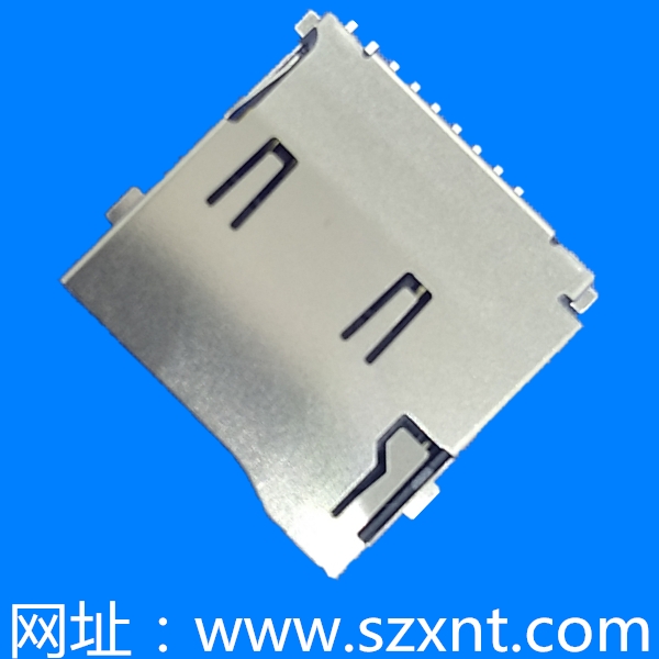 深圳TF卡座TF/microSD push 外焊帶偵測